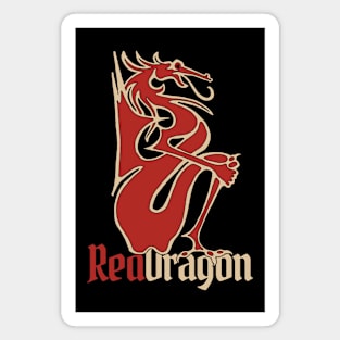 Legendary Red Dragon Magnet